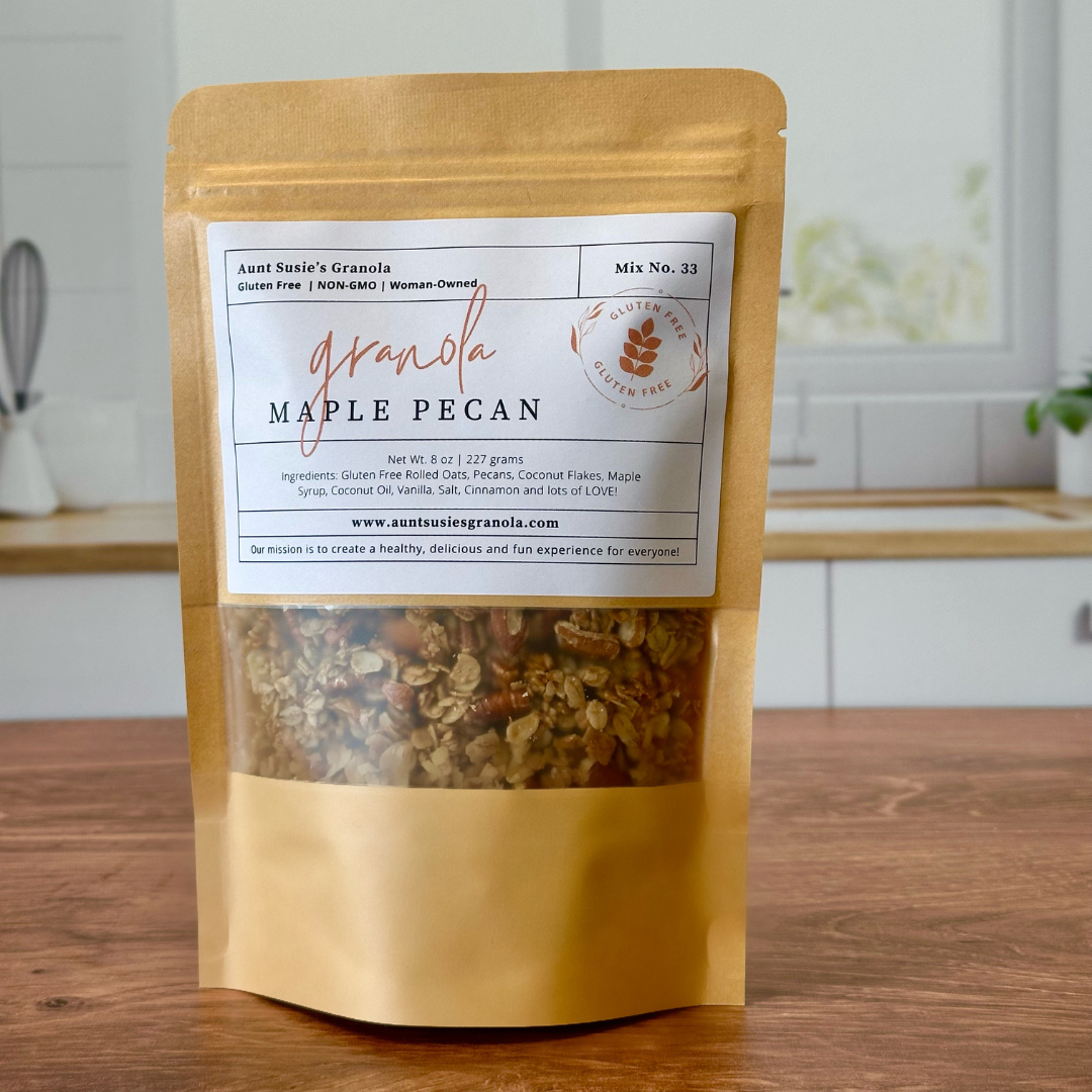 Maple Pecan Granola | Gluten Free