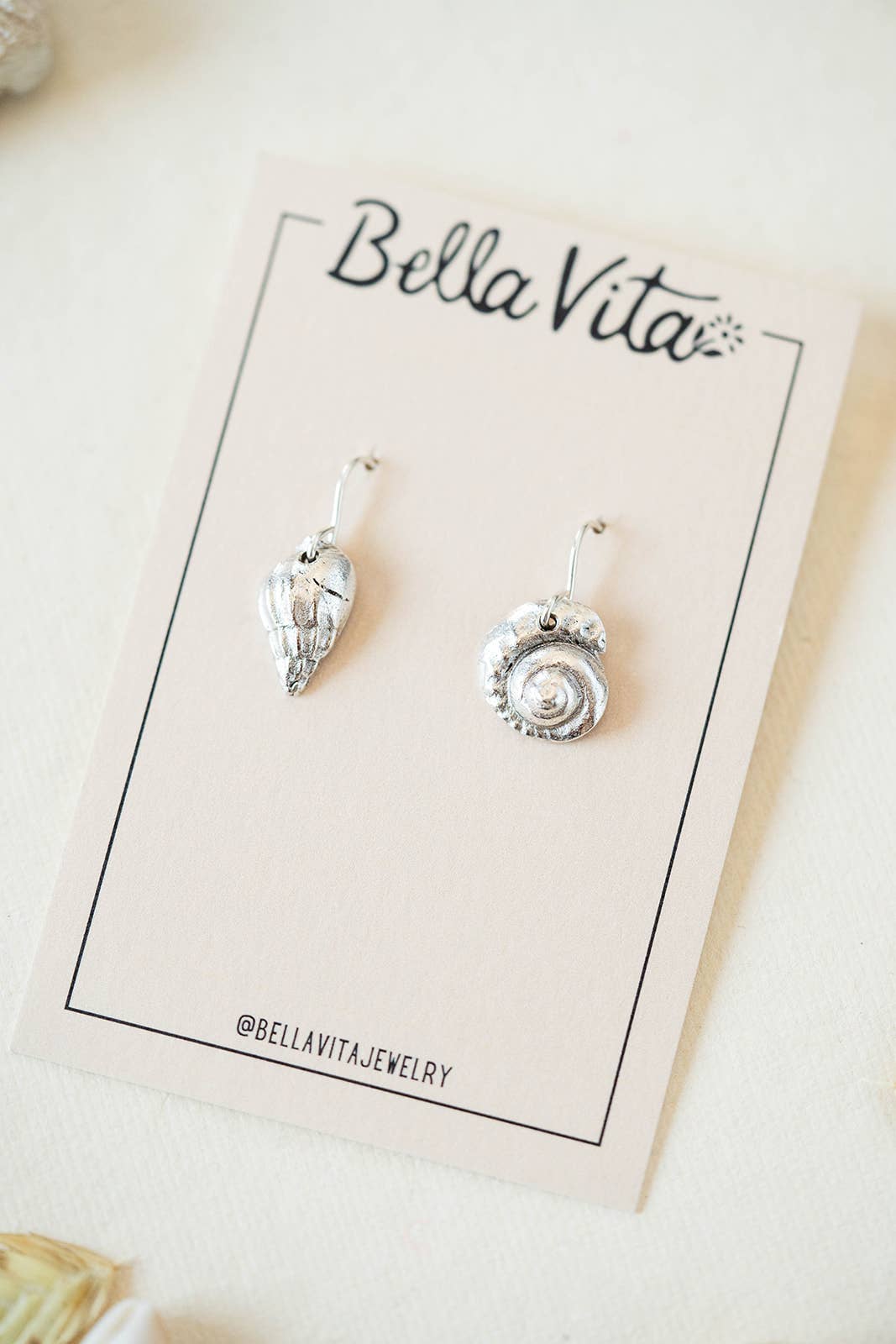 Yacht Rock Charm Earrings | Simple Shell Earrings