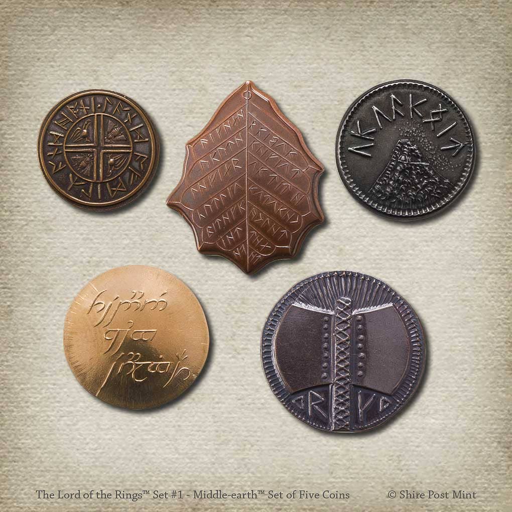 Officially Licensed Lord of the Rings™ Coin Set | Made in Arkansas