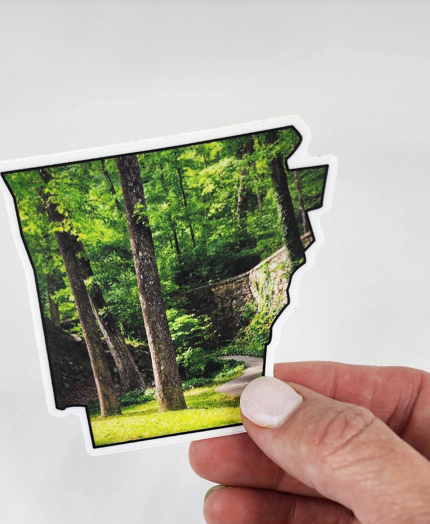 Arkansas - Hot Springs Diecut Vinyl Sticker