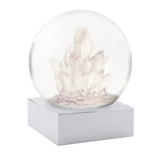 Quartz Crystal Snow Globe