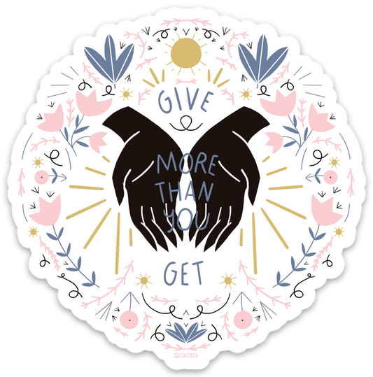 Give More Sticker