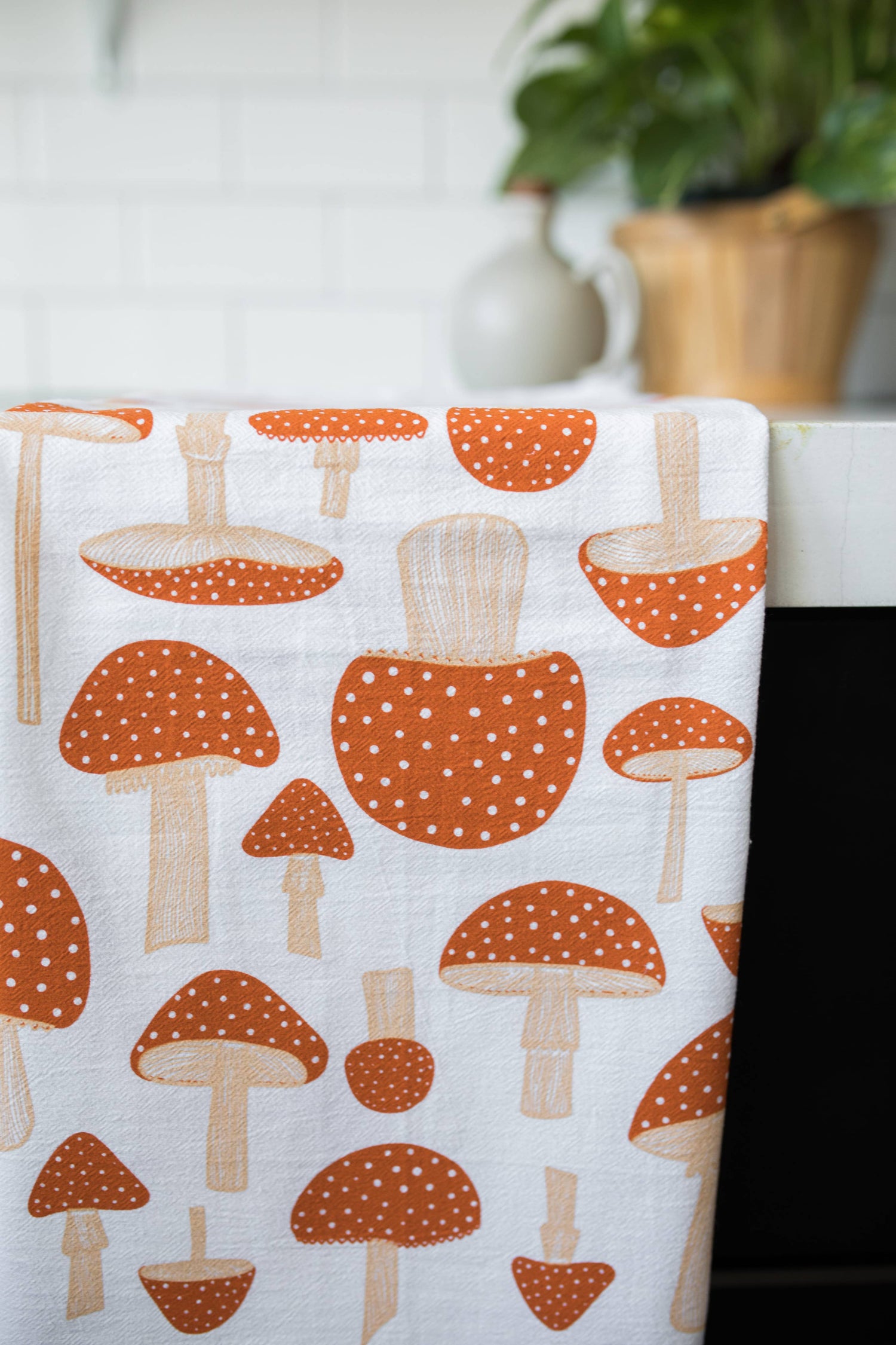 Mushroom Tea Towel