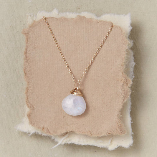 PANTONE Necklace - Rainbow Moonstone