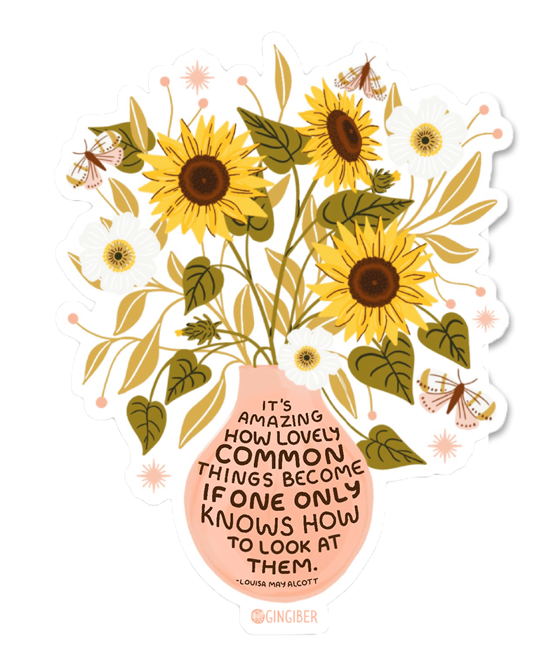 Sunflower Sticker