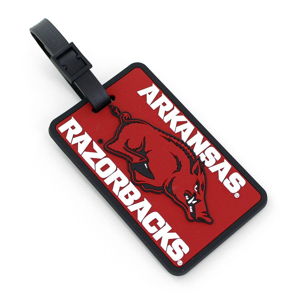 NCAA Arkansas Razorbacks Soft Luggage Tag