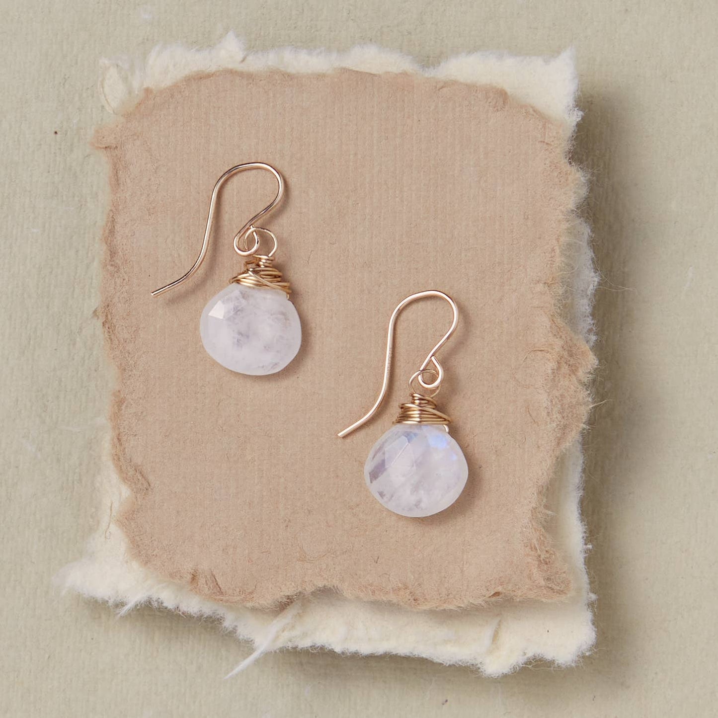 PANTONE Earrings - Rainbow Moonstone