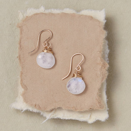 PANTONE Earrings - Rainbow Moonstone