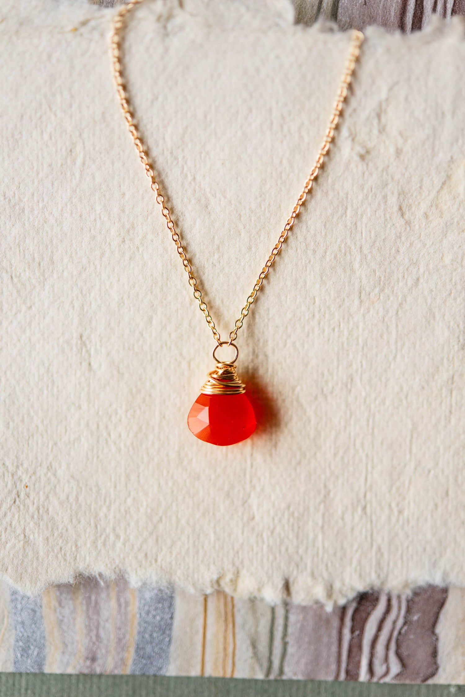 PANTONE Necklace - Carnelian