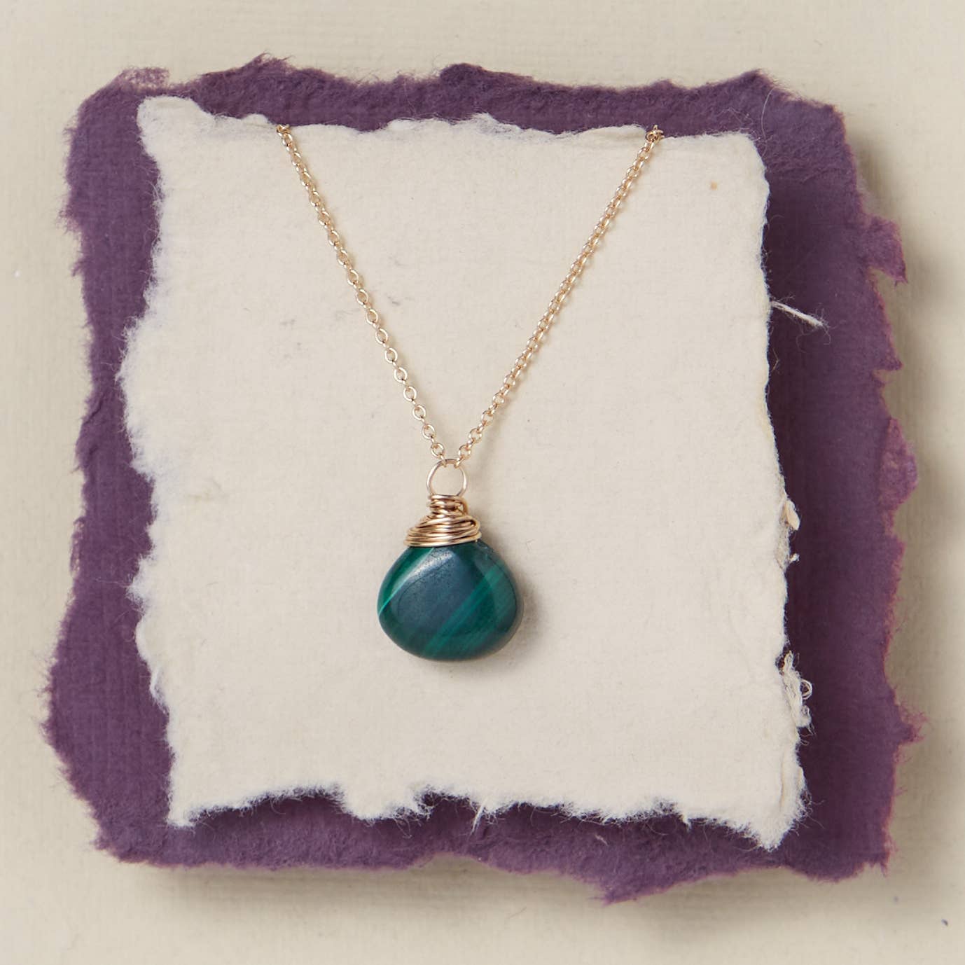 PANTONE Necklace - Malachite